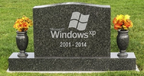 Windows XP end of life support